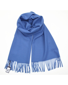 Moschino Logo Scarf - Light Blue