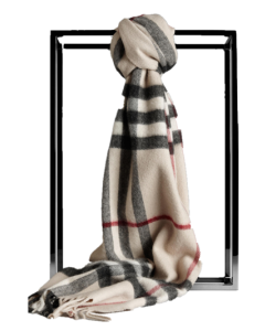 Burberry 100% Cashmere Scarf For Women & Men (Unisex)
