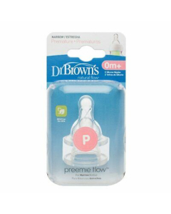 Dr Brown - Options Preemie Teats (2 Pack)