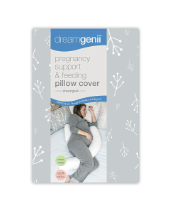 Dream Genii - Floral Grey Cotton Cover