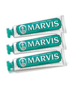 Marvis - Classic Strong Mint Toothpaste (3x85ml)