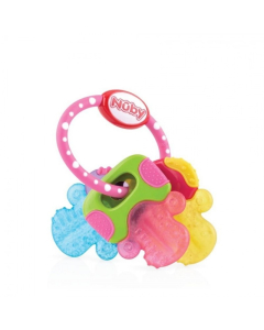 Nuby - Ice Bite Teething Keys Pink