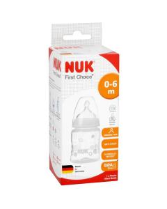 NUK - First Choice+ 120ml Glass Bottle