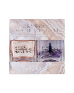 Nails Inc. Crystals Made Me Do It Nail Polish Duo Set (2 x 14ml)