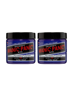 Manic Panic - High Voltage Semi-Permanent Hair Colour Cream - Ultra Violet Purple (2x118ml)