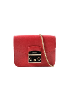 Furla Metropolis Mini Crossbody in Ciliegia D