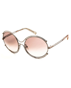 Chloe CE122S 785 - Isidora Rose Gold/Brown Round Sunglasses