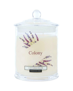 Wax Lyrical Glass Jar Candle, Lavender Fields Scent