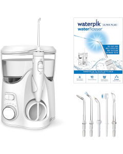 Waterpik - Ultra Plus Countertop Water Flosser - White