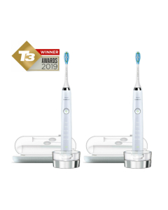 Philips Sonicare DiamondClean 2019 Edition Twin Bundle -  2 x White