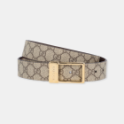 Gucci - GG belt with rectangular buckle (90cm)