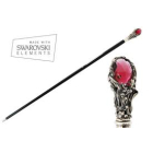 Pasotti Swarovski Cane - Red Gem