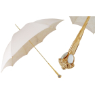 Pasotti - Luxury Very Elegant Ecru Parasol, Double Cloth