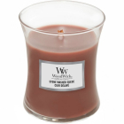 WoodWick - Stone Washed Suede Medium Hourglass Jar Candle