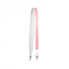 Gweniss Stella Shoulder Strap - White/Pastel Pink