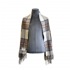 Heritage Traditions - Natural Stewart Tartan Woollen Stole