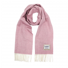 Heritage Rose Woolen Herringbone Scarf