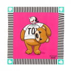 Moschino Boutique Olive Oyl as Toy Bear Scarf - Pink