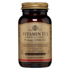 Solgar -  Vitamin D3 55g (50 Vegetable Capsules)