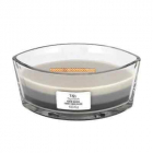 WoodWick - Warm Woods Trilogy Ellipse Candle