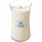 WoodWick - White Tea & Jasmine Large Hourglass Jar Candle