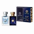 Versace Duo: 2 x EDT Spray 30ml (Dylan Blue + Pour Homme) 
