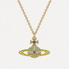 Vivienne Westwood - Kika Pendant Gold/ Peridot, Citrine