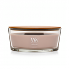 Woodwick - Ellipse Patchouli Creme Candle 