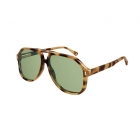 Gucci - GG1042S 004 Men's Sunglasses Havana Green