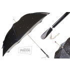 Pasotti Women Manual opening Double cloth Swarovski umbrella