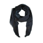 Burberry - Blue Check Silk / Modal Scarf