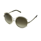 Chloé CE122S 750 Isidora Sunglasses Gold Khaki For Women