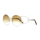 Chloe CE124S 043 Silver/Brown Marble Coloured Sunglasses for Women