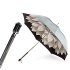 Pasotti Luxury Green Dahlia Umbrella, Double Cloth 