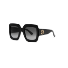 Gucci - GG0053SN 001 Black/Grey Women's Sunglasses 