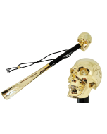 Pasotti Gold Skull Shoehorn