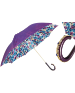 Pasotti Purple Flowers Umbrella