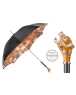 Pasotti Women Siberian Tiger Umbrella, Double Cloth