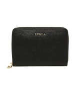 Furla Babylon Medium Zip Around Wallet in Onyx