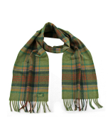 Premium Plaid green and red scarve