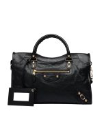 Balenciaga Giant 12 City Bag - Black/Gold