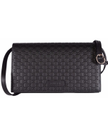 Gucci - Guccissima Crossbody Bag -Black