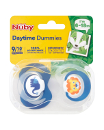 Nuby - 2 Uber Dummy Day (6 - 18 Months)