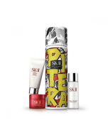 SK-II - Street Art 4pcs (Yellow) : Essence (230ml) Clear Lotion (30ml) Cleanser (20g) Milky Lotion (15g)