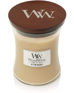 WoodWick - At The Beach Medium Hourglass Jar Candle