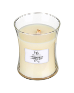 WoodWick - Lemongrass & Lily Medium Hourglass Candle