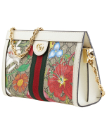 Gucci - Ophidia Flora Design Shoulder Bag - Multi/ White
