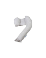 Dream Genii - Floral Grey Cotton Pillow