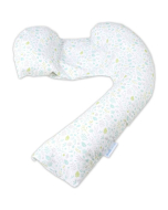 Dream Genii - Grey Green Cotton Pillow