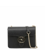 Gucci - Interlocking Leather bag with chain - Black